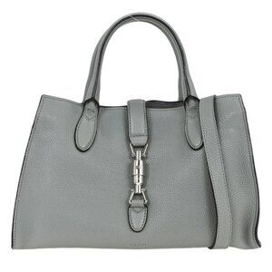 Gucci Light Blue Jackie Tote Bag 365460 486628 117337